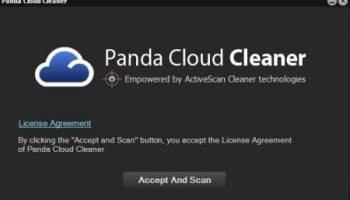 Panda Cloud Cleaner screenshot