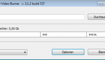 Free DVD Video Burner screenshot