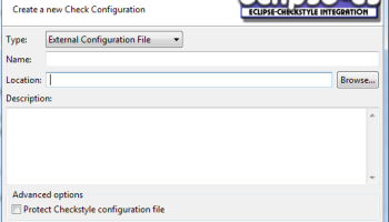 Eclipse Checkstyle Plug-in screenshot