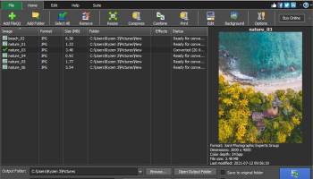 Pixillion Photo and Image Converter screenshot