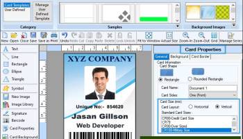 Printable ID Cards Maker screenshot