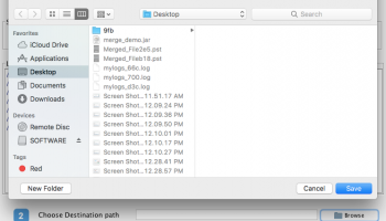 Mailvita Merge PST Tool for Mac screenshot