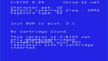 openMSX Portable screenshot