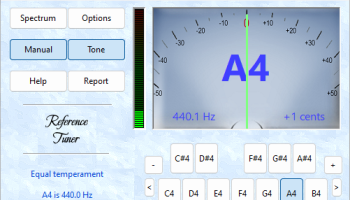 Chromatia tuner screenshot