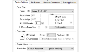 Black Ice TIFF/Monochrome Printer Driver screenshot