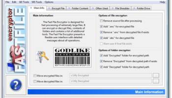 Fast File Encryptor screenshot