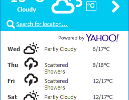 SterJo Weather Forecast screenshot