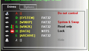 Hide & Protect any Drives screenshot