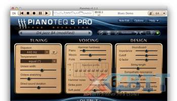 Pianoteq screenshot