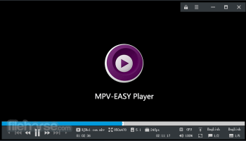 MPV-EASY Player screenshot