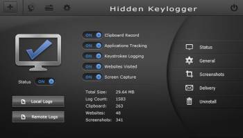 Hidden Keylogger screenshot