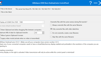 GiMeSpace KVMShare DesktopFusion screenshot