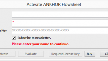 ANKHOR FlowSheet x64 screenshot