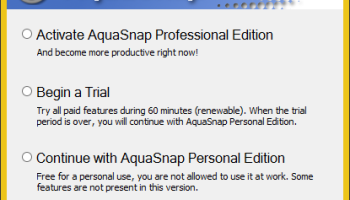 AquaSnap screenshot