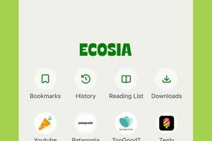 Ecosia screenshot