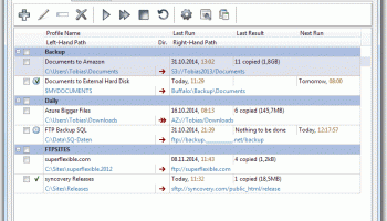 Syncovery screenshot