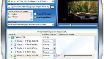 1CLICK DVD COPY PRO screenshot