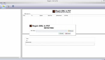 Regain Windows Live Mail to Outlook PST screenshot