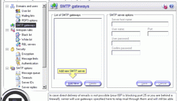 SMTP Server Pro screenshot