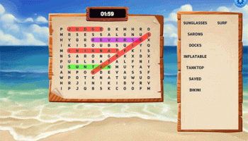 Word Search Vacation screenshot