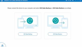 DataKit iOS Data Backup Restore screenshot