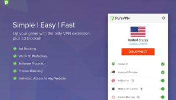 PureVPN for Chrome screenshot