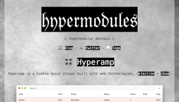 HyperAmp screenshot