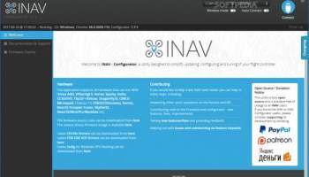 INAV - Configurator for Chrome screenshot