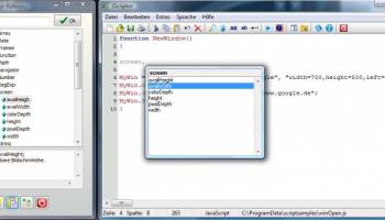 JScriptor screenshot