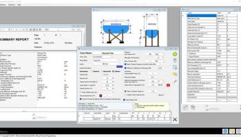 Relief valve sizing calculator screenshot