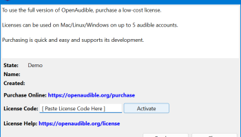 OpenAudible screenshot