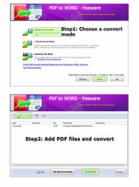 Flash Converter Free PDF to Word screenshot