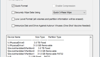 Big FAT32 Format screenshot