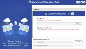 Sysinfo Mail Migration Tool screenshot