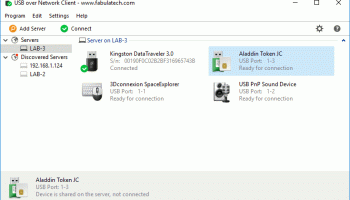 USB over Network screenshot