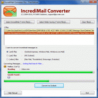 Transfer IncrediMail to Thunderbird screenshot