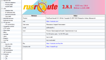 RusRoute screenshot