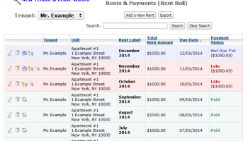 Easy Landlord USA Free Desktop Edition screenshot