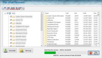 USB Flash Drive Data Recovery screenshot