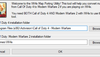 IW4x Map Porting Utility screenshot