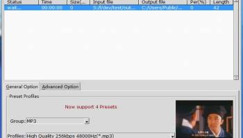 Convert MP4 to MP3 screenshot