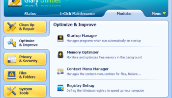 Glary Utilities screenshot