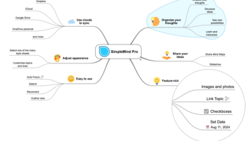 SimpleMind Desktop Pro screenshot