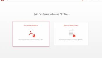 Passper for PDF screenshot