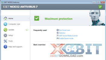 NOD32 Antivirus (32 bit) screenshot