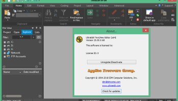 UltraEdit Portable screenshot