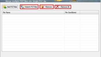 Sysinfo PST Merge Tool screenshot