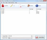 Weeny Free PDF to Text Converter screenshot