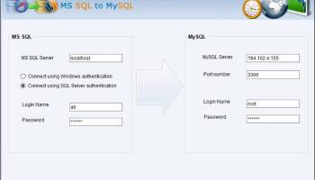 Migrate MSSQL Database to MySQL screenshot