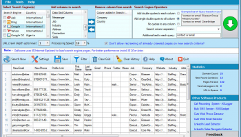 LinkedIn Missing Data Extractor screenshot